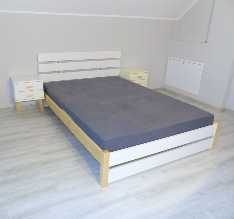 Łóżko drewniane Skandi LKS1 dowolny kolor